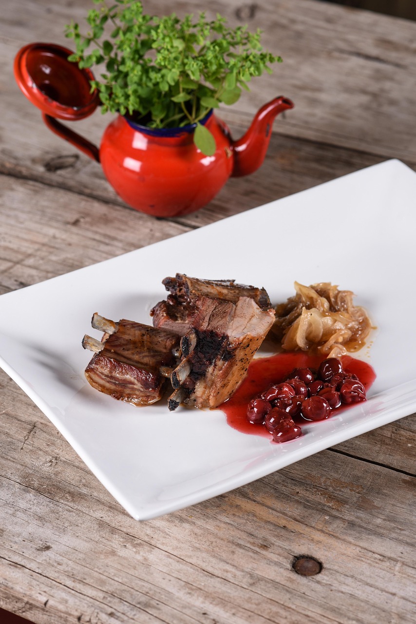 rack, wild pig, meat